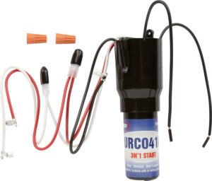 Universal Refrigerator 3 'N 1 Relay, Overload and Start Capacitor Combo. Part #URCO410
