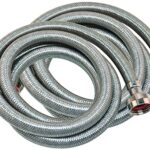 Universal Washer Fill Hose Kit, Braided Stainless Steel, 2 x 60". Part #48371