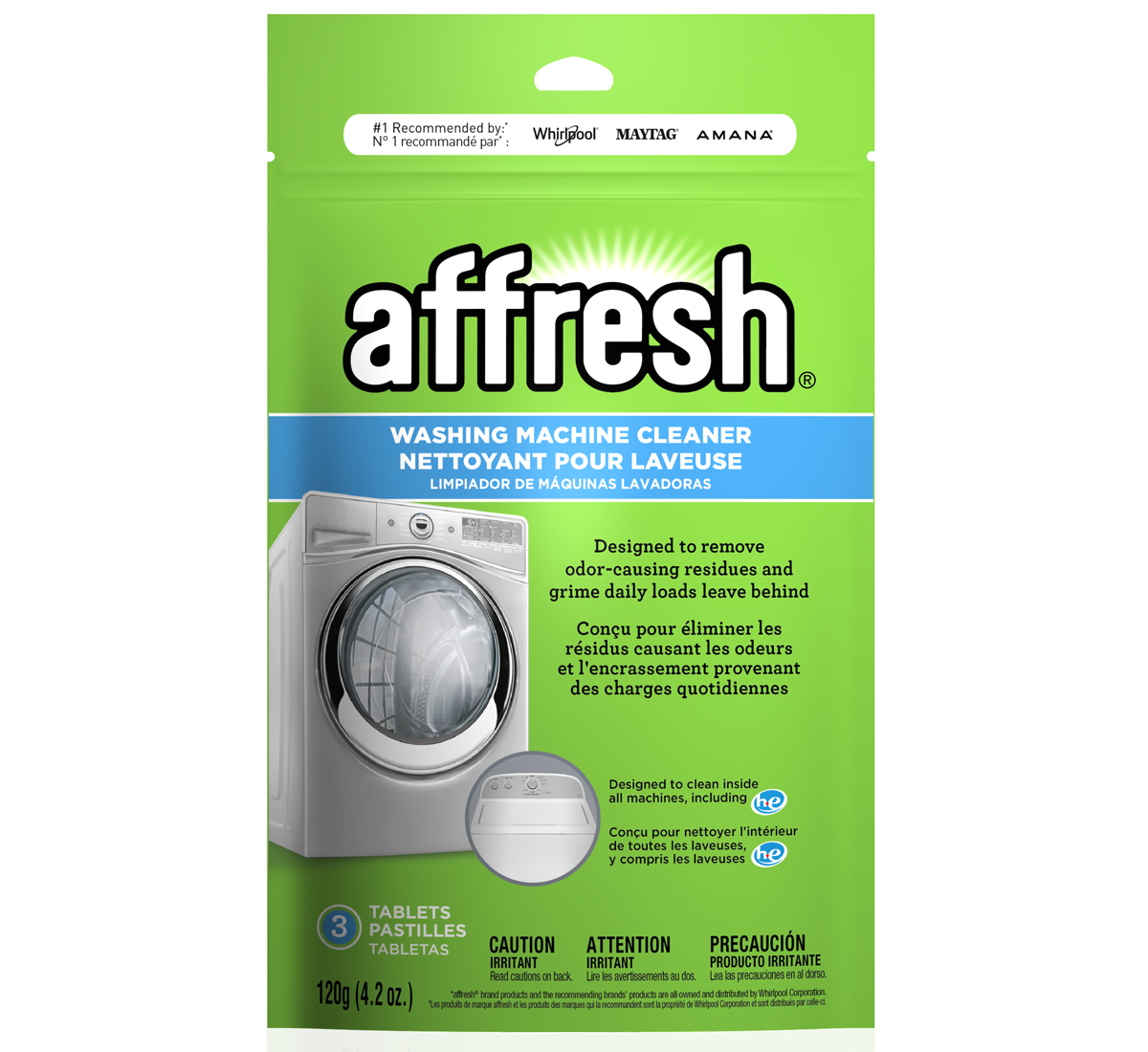 Affresh Washer Cleaner. Part #W10135699
