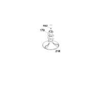 GE Washer Dual Agitator Assembly. Part #WW01L01578