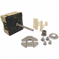 Universal Push to Turn Range Surface Element Switch. Part # 5500-200M