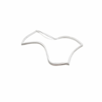 Whirlpool Refrigerator Left Door Gasket. Part #W10830287