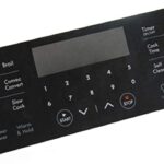 Frigidaire Range Electronic Control OVERLAY only Part #316655001