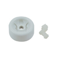 GE Dishwasher Lower Dishrack Roller Assembly. Part #WG04L00442