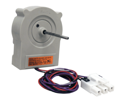 Aftermarket Refrigerator Evaporator Fan Motor. Part #SM1027C