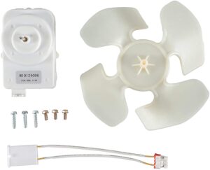 Whirlpool Refrigerator Condenser Fan Motor Kit. Part #W10124096