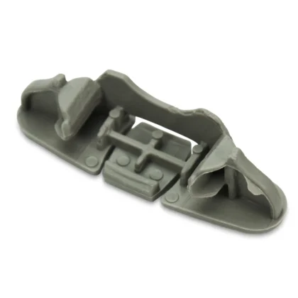 Whirlpool Dishwasher Upper Dishrack Slide Rail Stop Clip. Part #WPW10082861