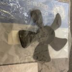 GE Refrigerator Evaporator Fan Blade. Part #WG03F02044