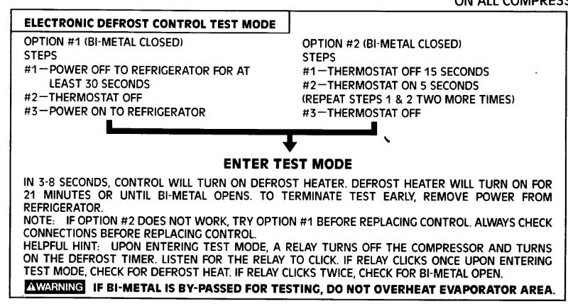 Whirlpool Refrigerator Adaptive Defrost Control Board Kit. Part #4388932