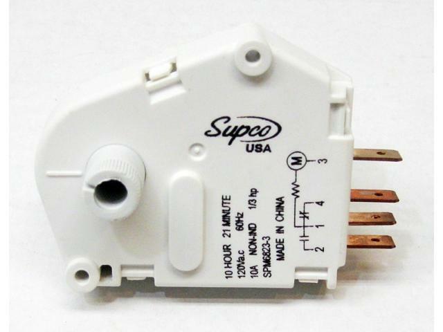 Aftermarket Refrigerator Defrost Timer. Part #SPM6823-3