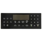Frigidaire Range Oven Membrane Switch, Black. Part #316419821