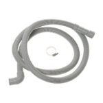 GE Dishwasher Drain Hose and Clamp. Part #WG02F02979