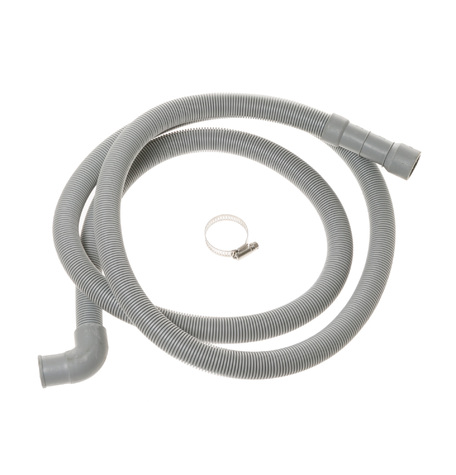 GE Dishwasher Drain Hose and Clamp. Part #WG02F02979