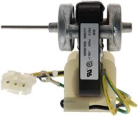 GE Refrigerator Condenser Fan Motor, 9W/115V. Part #WR01F01600