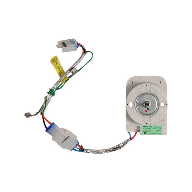 GE Refrigerator Motor and Jumper Assembly. Part #WR01F01592