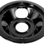 Whirlpool Range Drip Bowl, Black, 6". Part #WPW10290353