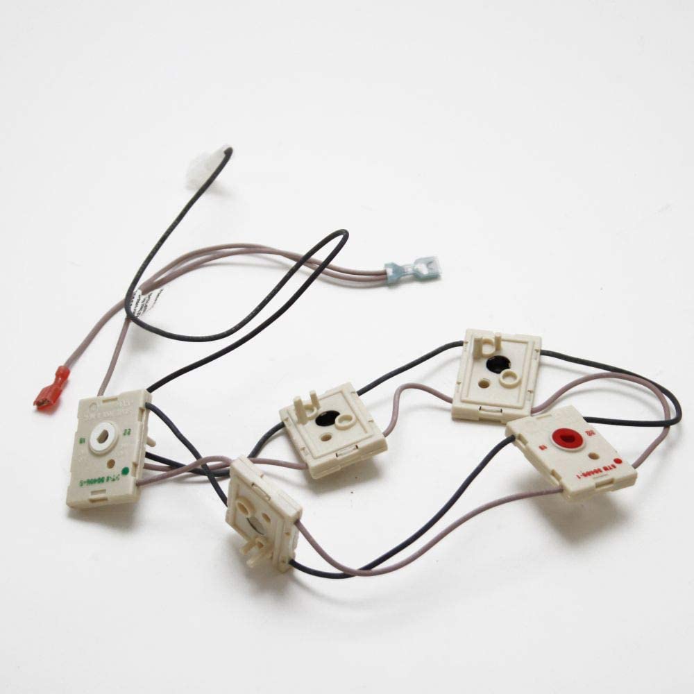 Whirlpool Range Igniter Switch And Harness Assembly. Part #WP74007806