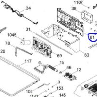 GE Dryer Stacker Control Board. Part #WW02F00880