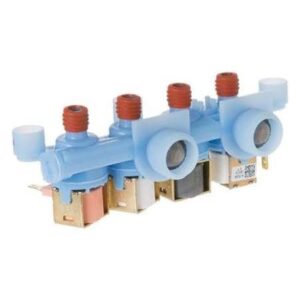 GE Washer Quad Water Valve Assembly. Part #WW01F01651