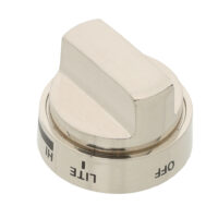 LG Range Burner Control Knob - Stainless. Part #AEZ73453509