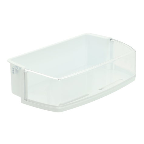LG Refrigerator Door Basket – White. Part #AAP73051502