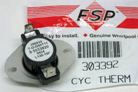 Whirlpool Dryer Cycling Thermostat Kit. Part #303392