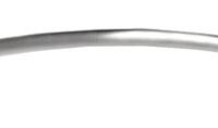 GE Refrigerator Freezer Door Handle - Stainless. Part #WR01L09338