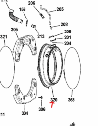 GE Washer Front Boot – Main Door Seal. Part #WG04F11940