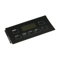 Frigidaire Range Oven Control Overlay. Part #316220725
