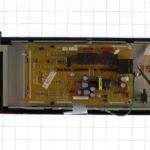 GE Microwave Control Panel Assembly. Part #WG02F05251