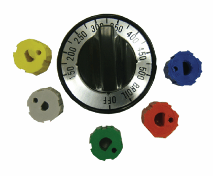 Universal Range Burner Control Knob. Part #RK101