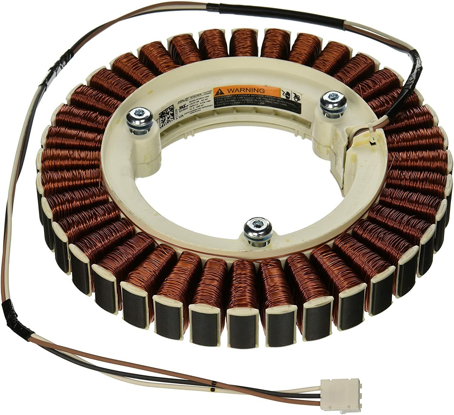 Whirlpool Front Load Washer Motor Stator Assembly. Part #W10365754