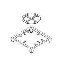 Whirlpool Range Burner Grate. Part #W11380124