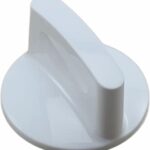 GE Washer Timer Knob - White. Part #WG04L00705