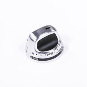 Whirlpool Range Burner Control Knob - Stainless. Part #WPW10156260