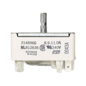 Whirlpool Range Infinite Switch. Part #WP3148966