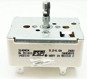 Whirlpool Range Surface Element Switch. Part #3148951-USED