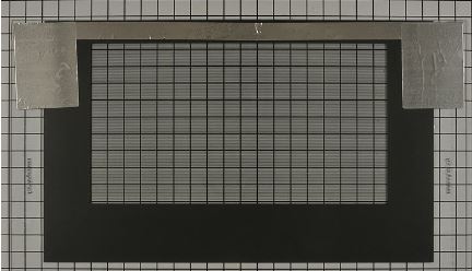 Frigidaire Range Outer Oven Door Glass – Black. Part #316452758