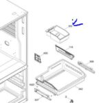 GE Refrigerator Ice Bucket. Part #WR01L12959