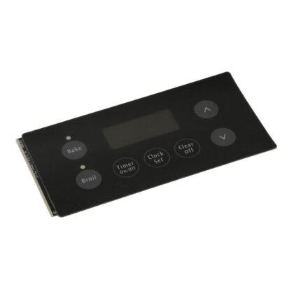Frigidaire Range Control Board Overlay - Black. Part #318324801