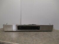OEM Whirlpool Range Control Panel – Stainless. Part #W11029431
