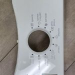 Frigidaire Dryer Plastic Console - White. Part #137378210 (137378211)