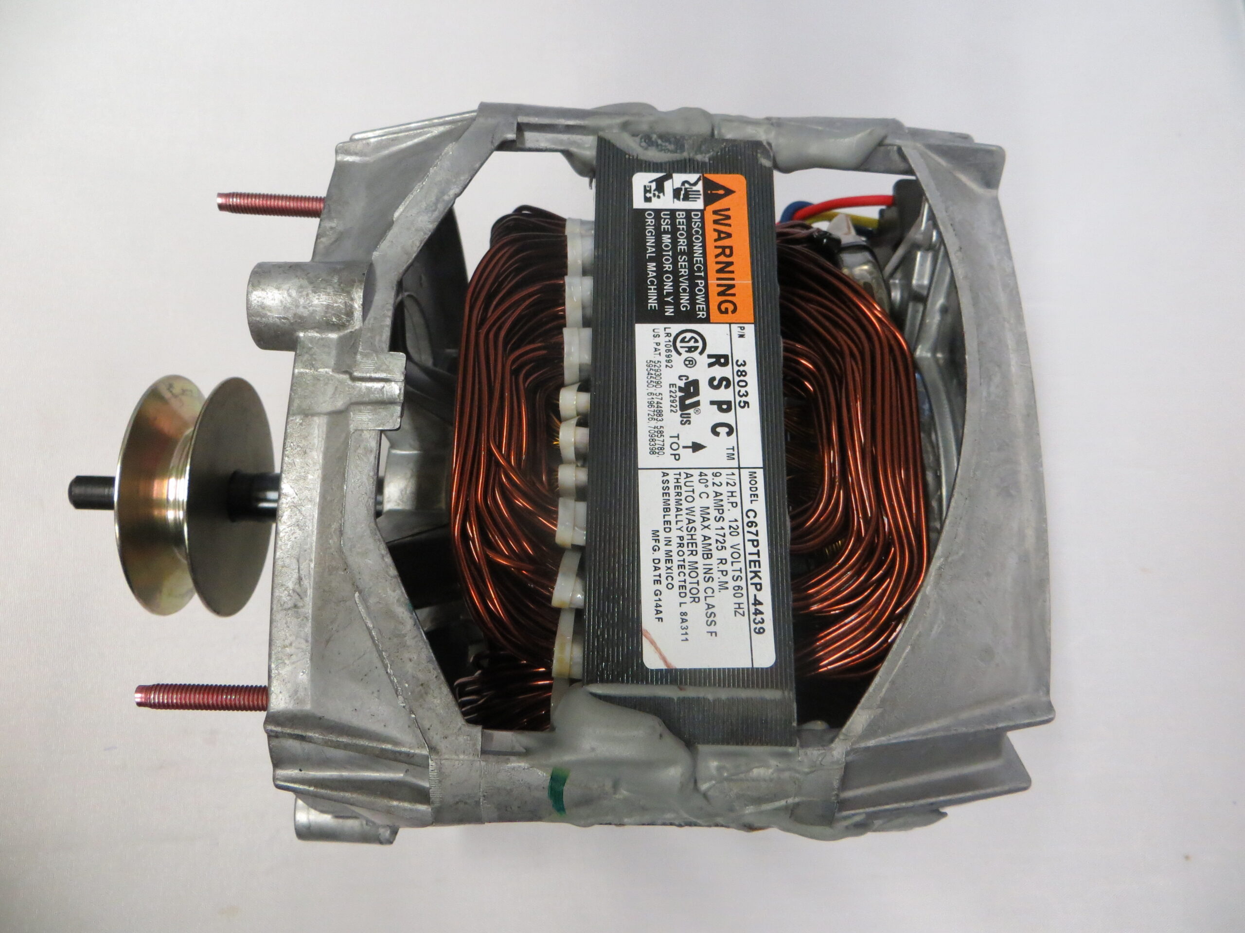Speed Queen Commercial Washer Motor. Part #38035P