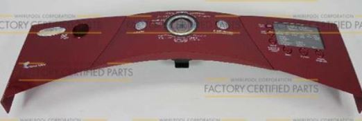 Whirlpool Dryer Console – Red. Part #WPW10215463