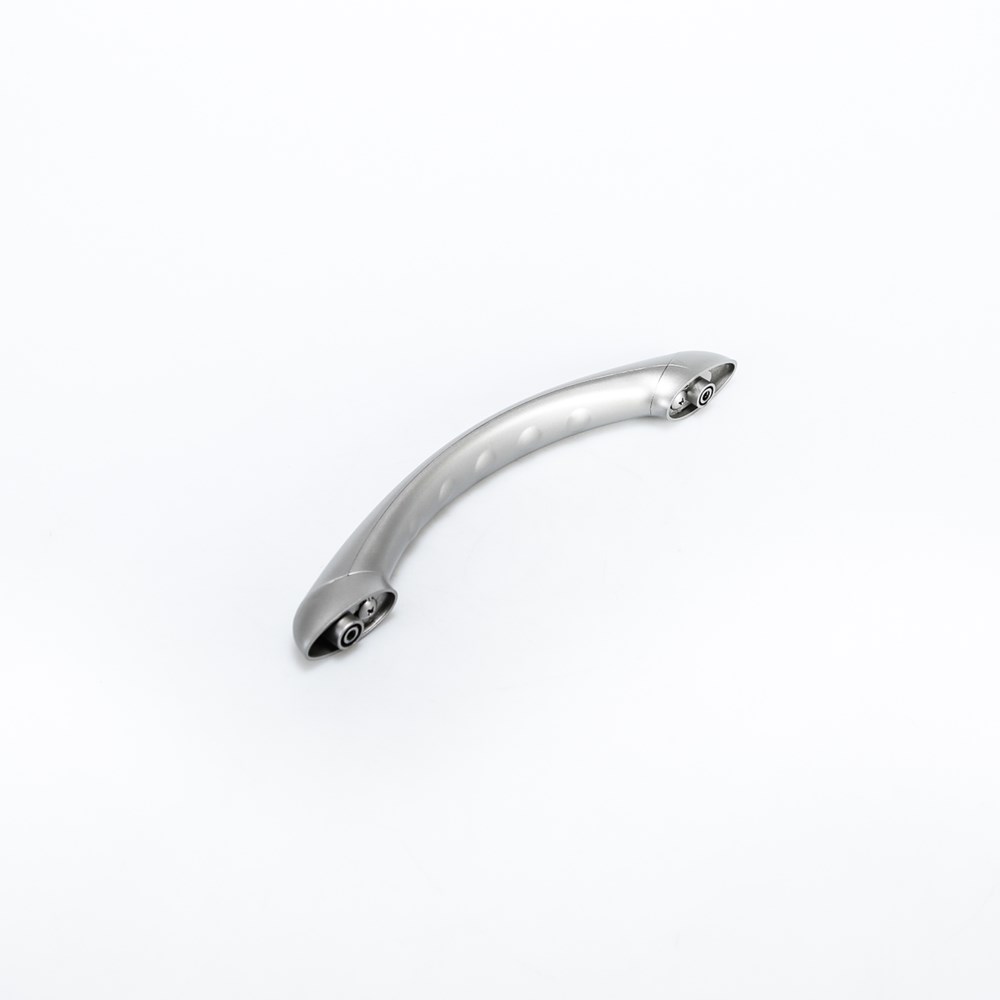 Whirlpool Microwave Door Handle – Stainless. Part #WPW10187840