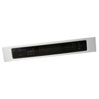 Whirlpool Range Control Panel – Stainless. Part #W10588749  (W11086141)