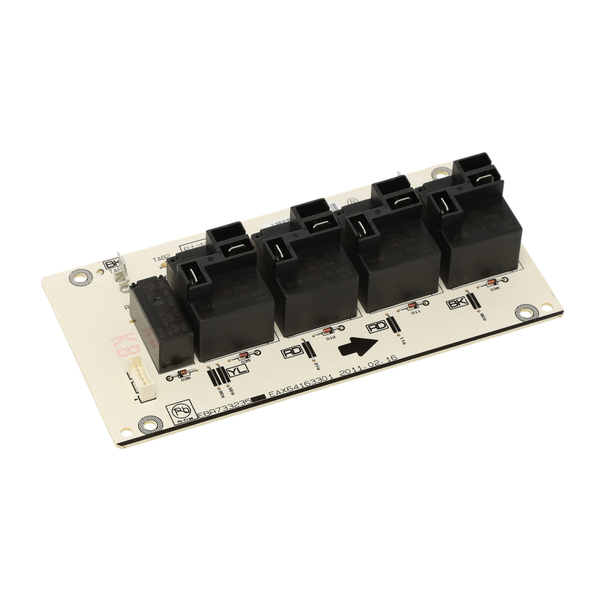 LG Range Oven Main Control Board PCB Assembly. Part #EBR73323501