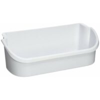 Frigidaire Refrigerator Door Shelf Bin – White. Part #240356401