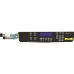 Whirlpool Range Oven Membrane Switch - Black. Part #WPW10207928