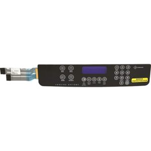 Whirlpool Range Oven Membrane Switch - Black. Part #WPW10207928